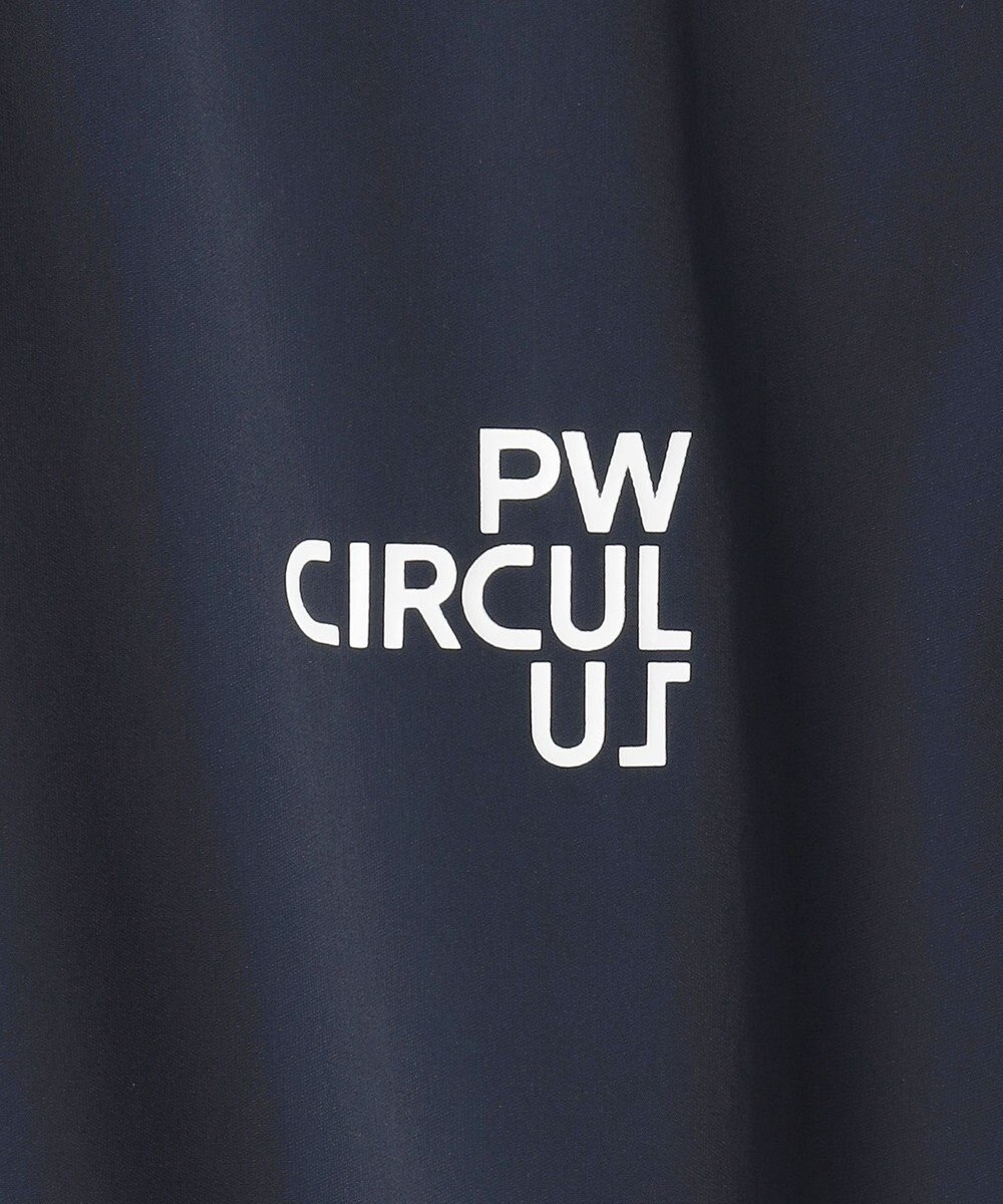 PW CIRCULUS 【撥水加工 / 小さくまとまる】【UNISEX】オーバーサイズ パッカブルベスト ゴルフウェア メンズ レディース 