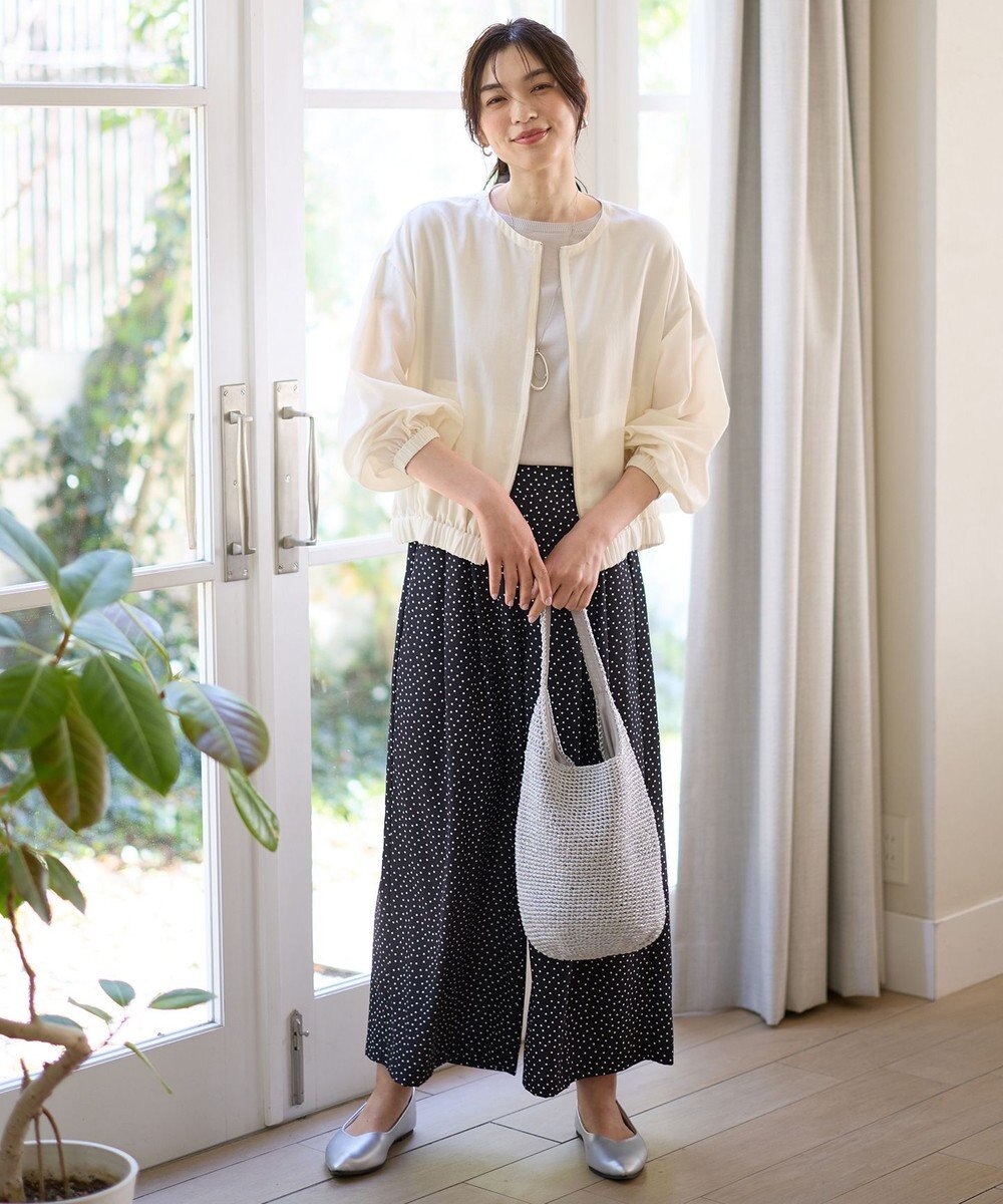 ANY シアーブルゾン 