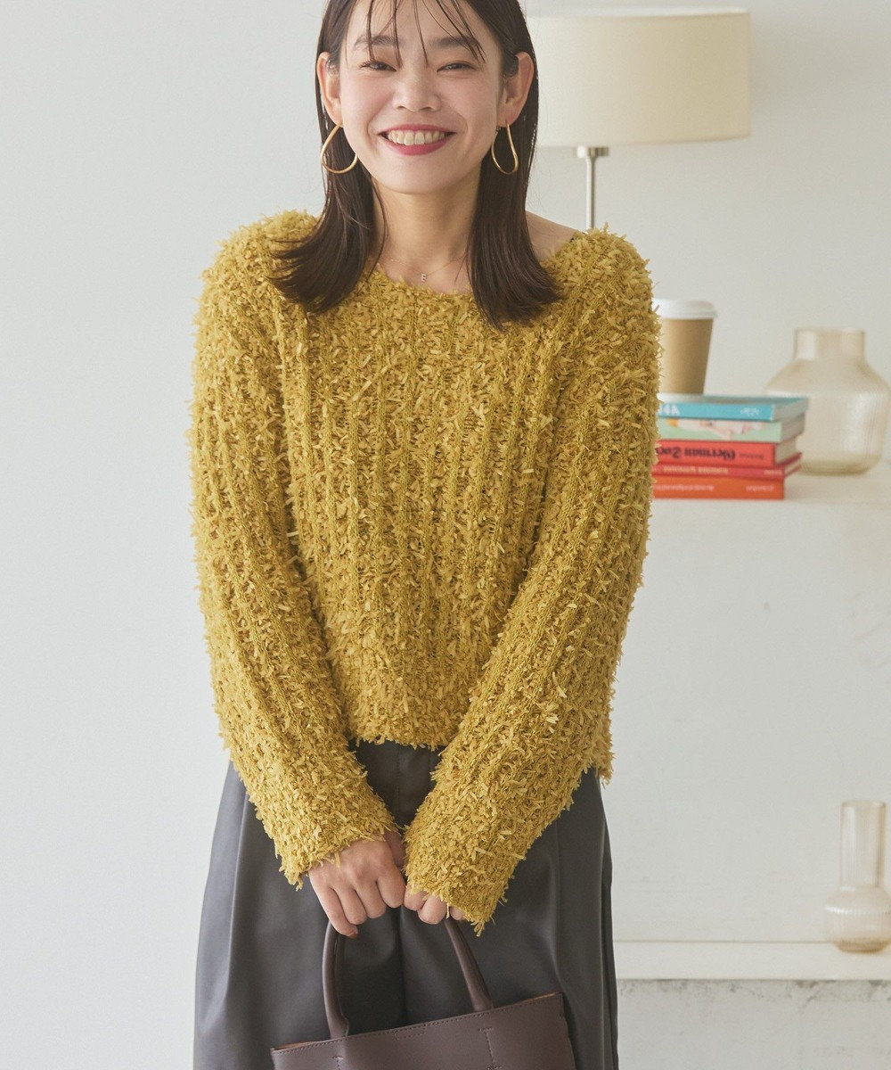 AMERICAN HOLIC リボンヤーンニットプルオーバー 