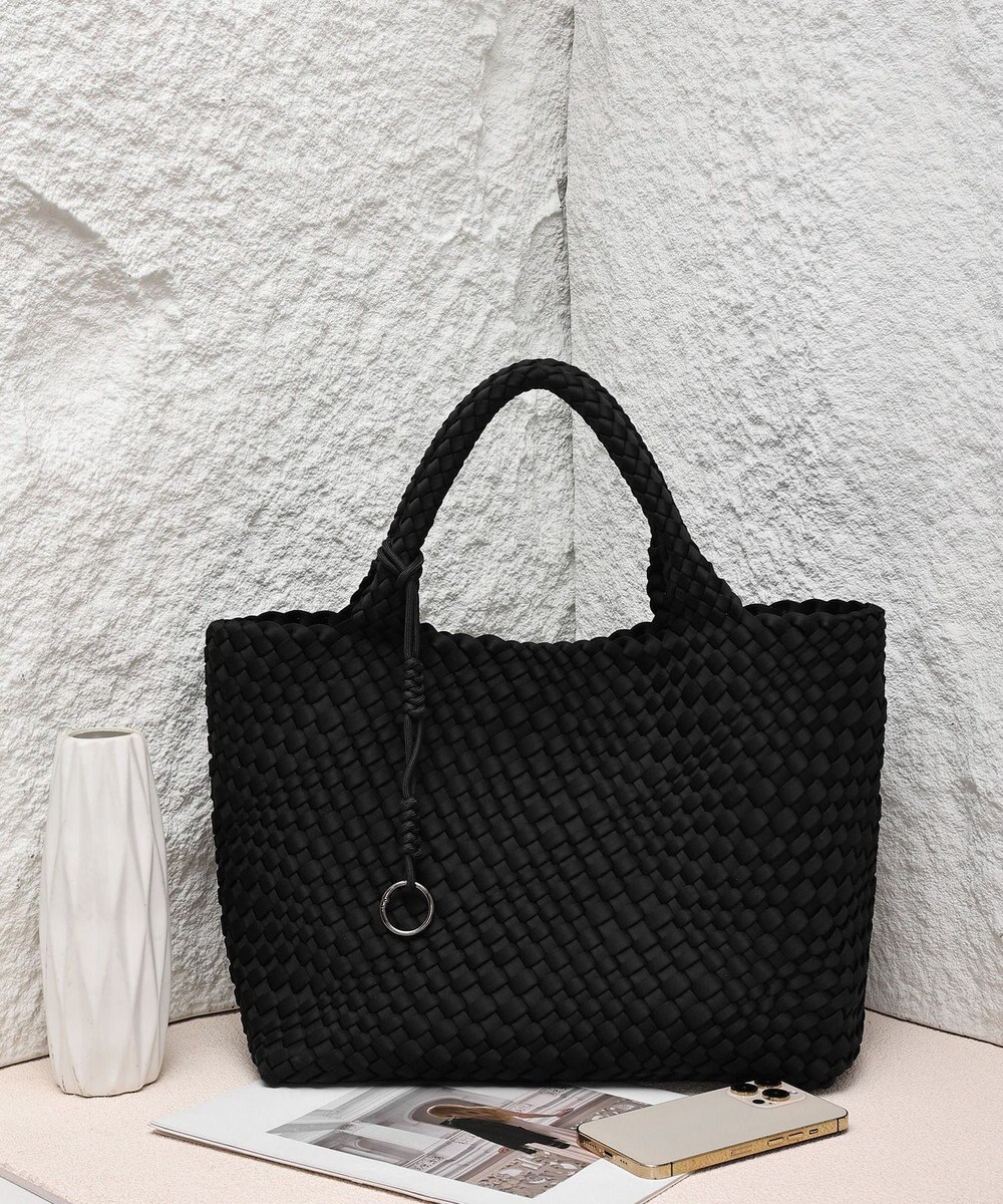 style code 【軽量・弱撥水素材】ネオプレーン　イントレチャート　トートバッグ A4 大容量 