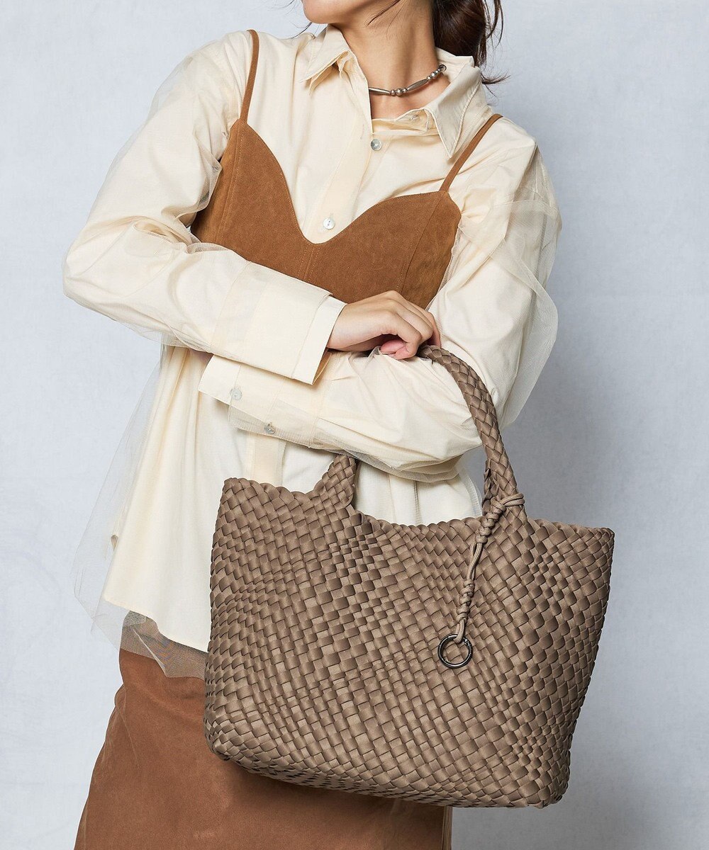 style code 【軽量・弱撥水素材】ネオプレーン　イントレチャート　トートバッグ A4 大容量 