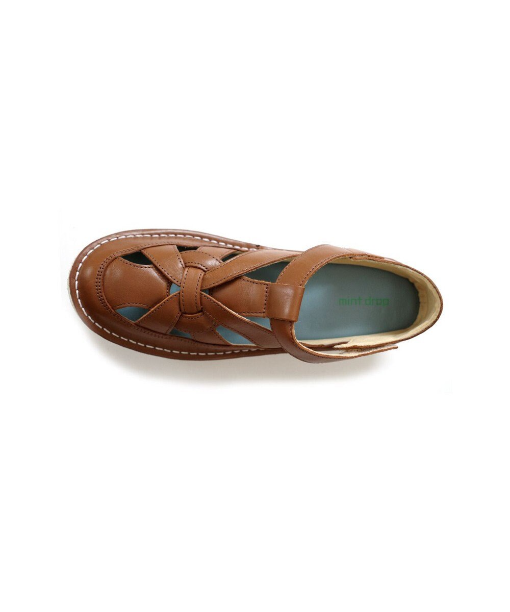 Pointer 本革編み込みグルカサンダル 