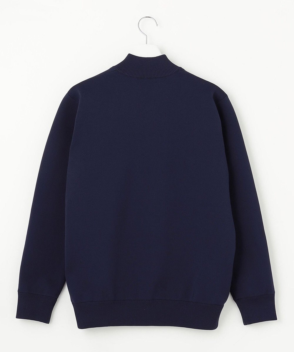 23区GOLF 【MEN】【 蓄熱裏地付き/ウォッシャブル】ロゴ ダブルジャガードニット 