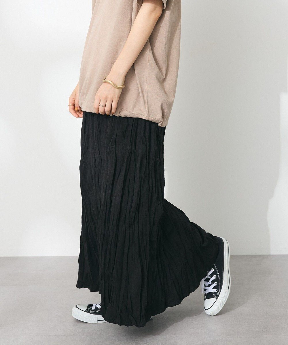 CRAFT STANDARD BOUTIQUE ワッシャープリーツスカート 