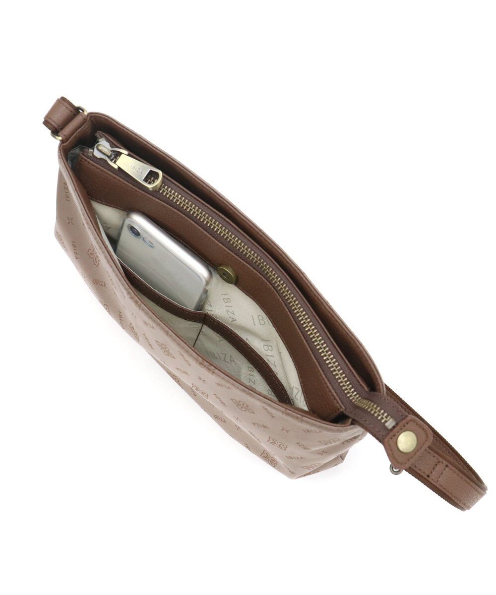 IBIZA ロゴナイロン　ショルダーバッグ 