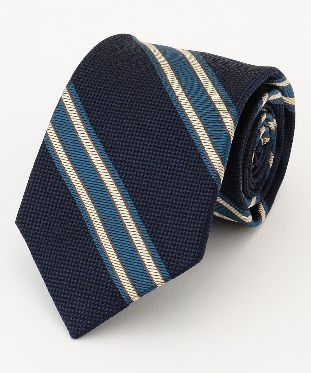 J.PRESS MEN 【STRUCTURE MIX COLLECTION】レジメンタル ネクタイ 