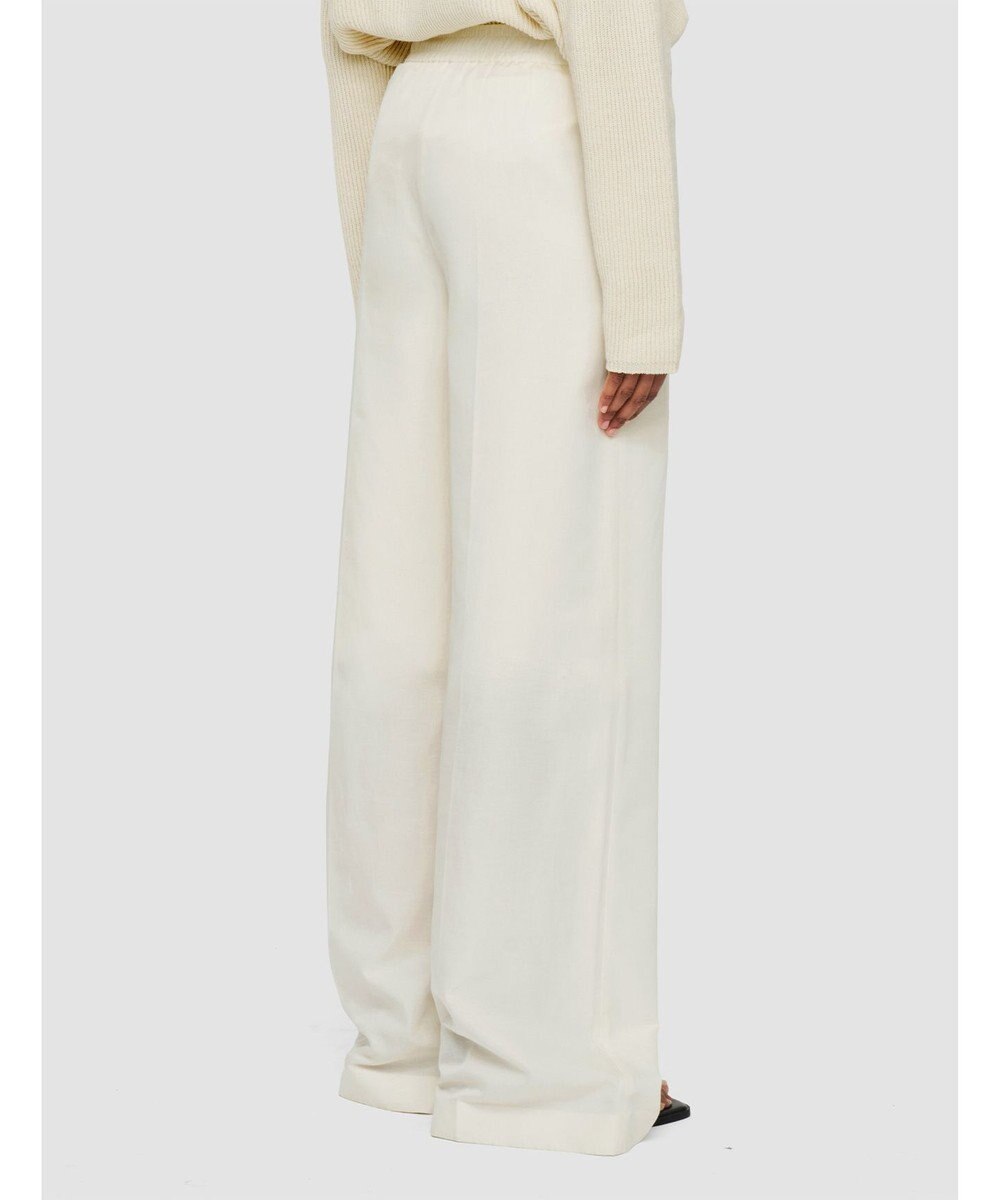 JOSEPH ソフトコットンシルク　ワイドトラウザーズ 