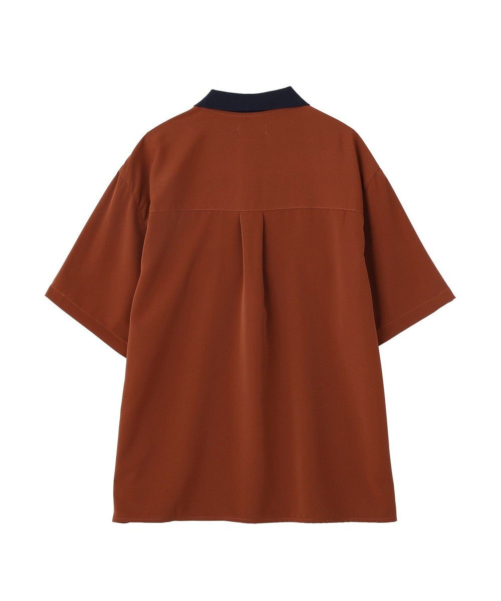 CRAFT STANDARD BOUTIQUE 【クールドライ】バイカラーニット衿ポロシャツ 