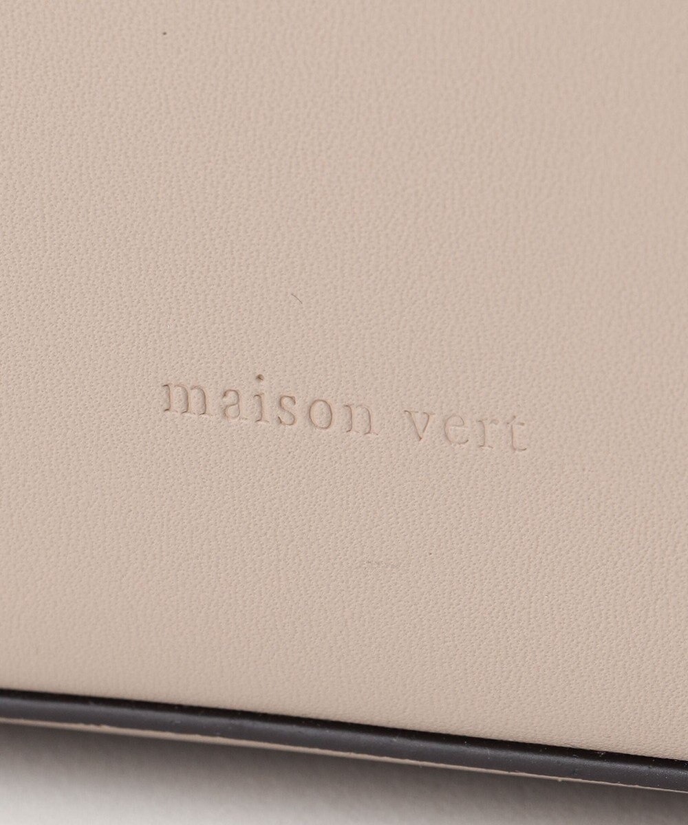 LA BAGAGERIE 【maison vert】 【多収納】リボンアオリ2WAYトート 