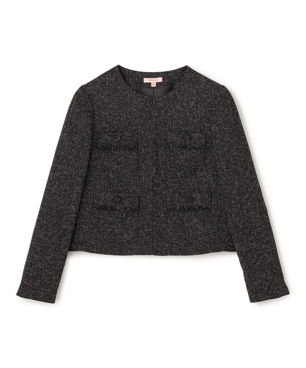 TOCCA 【洗える・消臭】MIST TWEED ジャケット 
