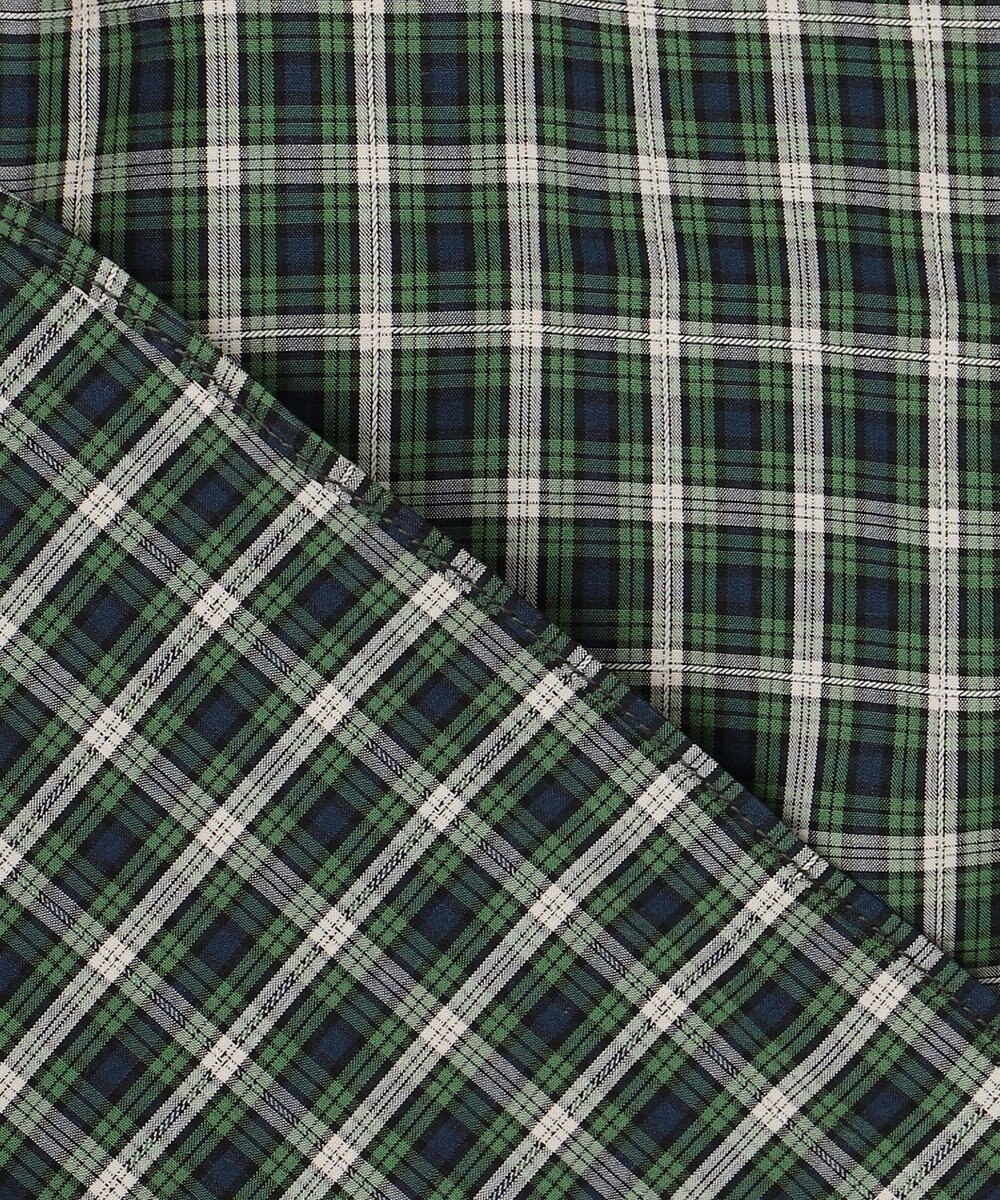 J.PRESS MEN ドビー マルチチェック シャツ 