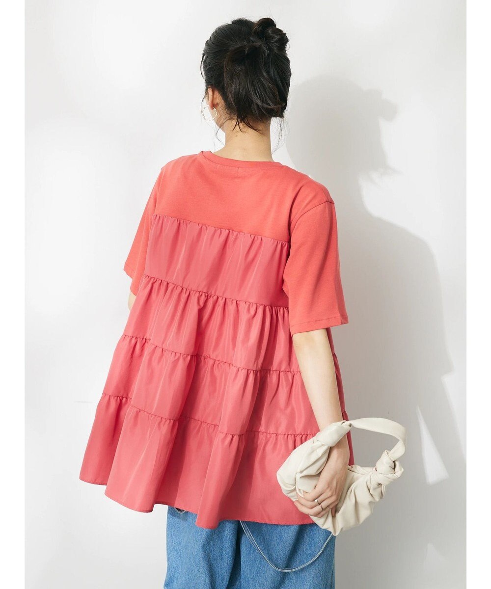 CRAFT STANDARD BOUTIQUE 異素材ティアードカットチュニック 