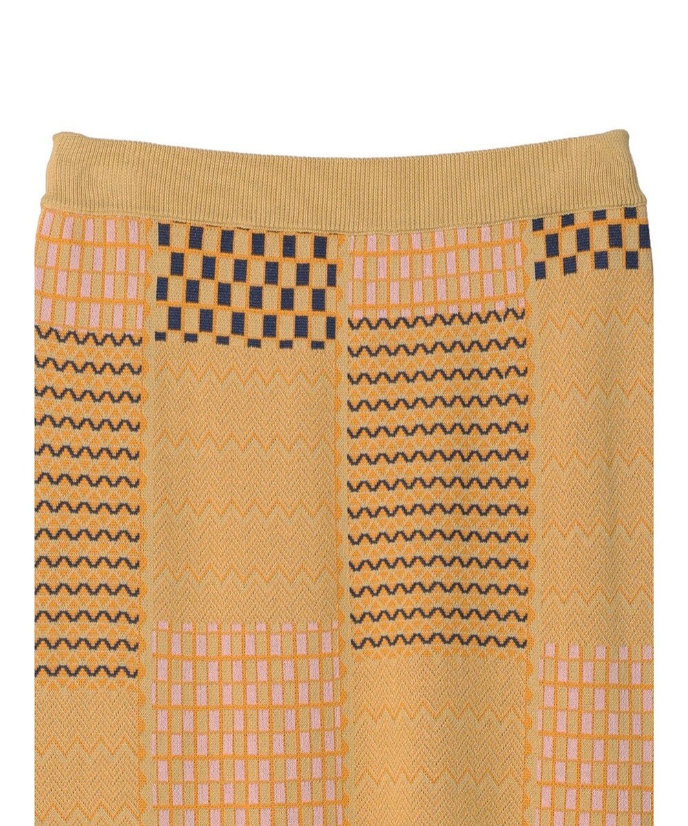 Green Parks ■ＥＳＣＡＲ　ダブルジャカードニットスカート 