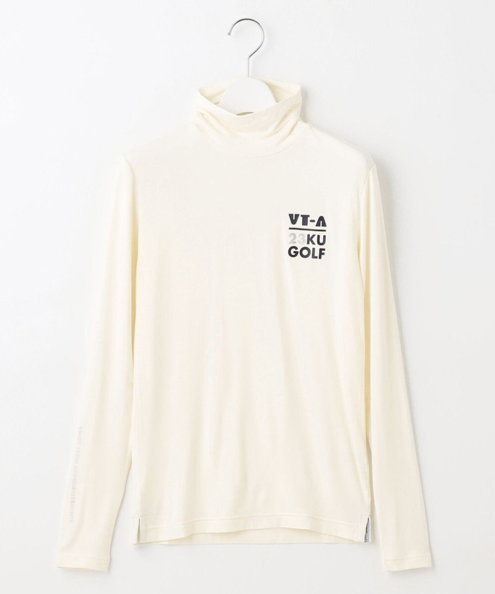 23区GOLF 定番あたたかインナー【WOMEN】エニワイズ無地 カットソー 