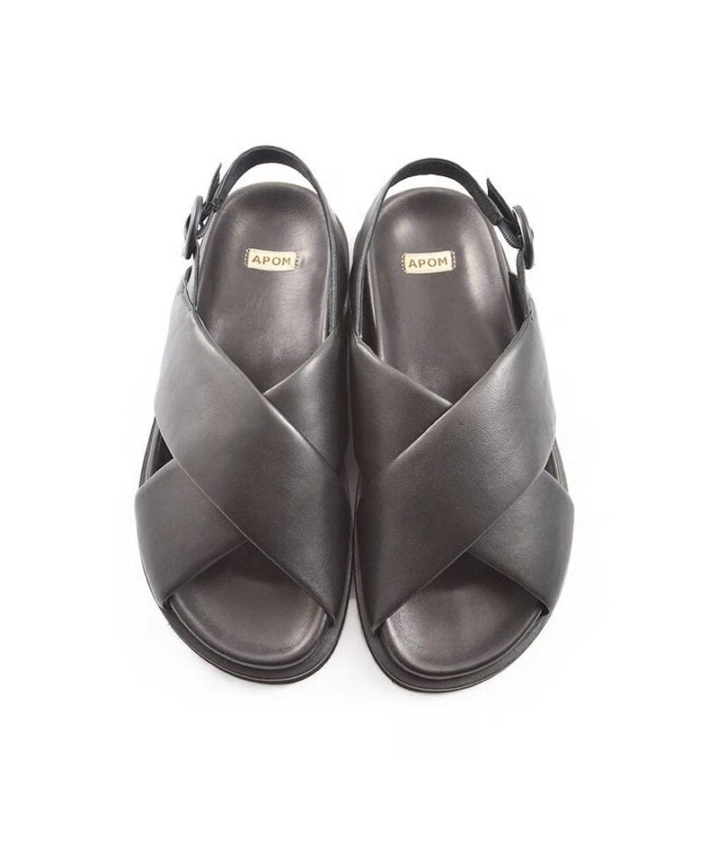 APOM クロスストラップサンダル25 