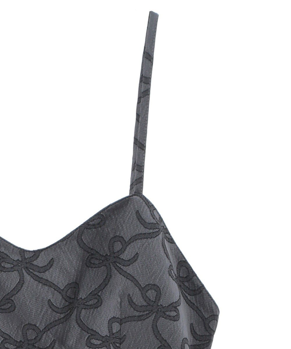 Green Parks ・ＳＵＧＡＲＳＰＯＯＮリボンジャカードキャミワンピ 