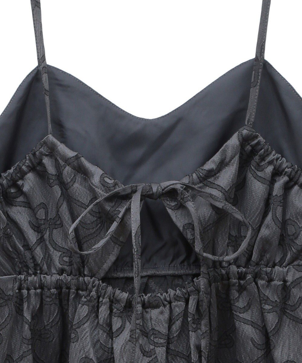 Green Parks ・ＳＵＧＡＲＳＰＯＯＮリボンジャカードキャミワンピ 