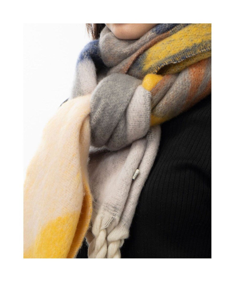 UNBILLION カカトゥ kakatoo / シャギーマルチカラーマフラー 