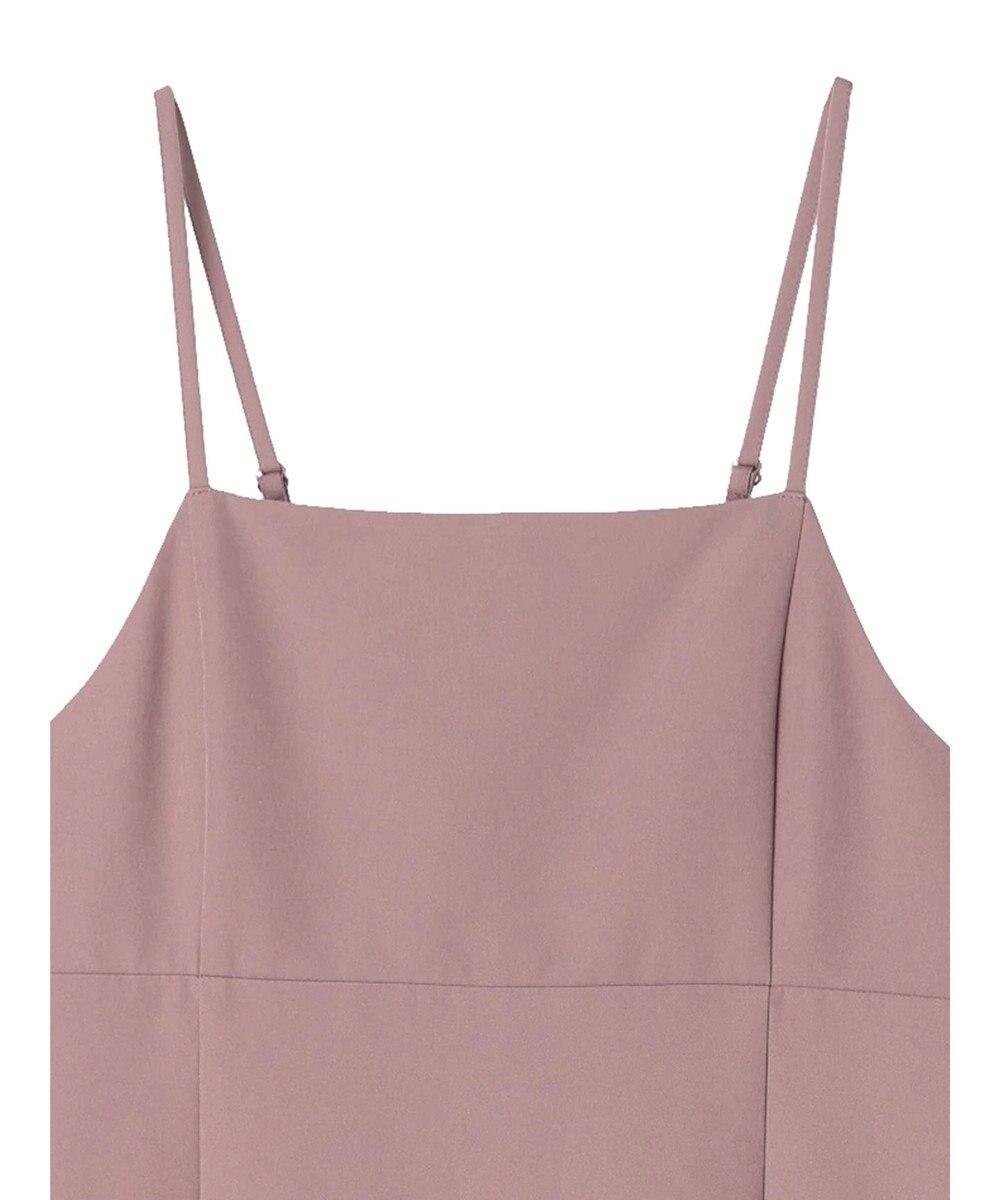 earth music&ecology バックスリットＩラインキャミワンピース 