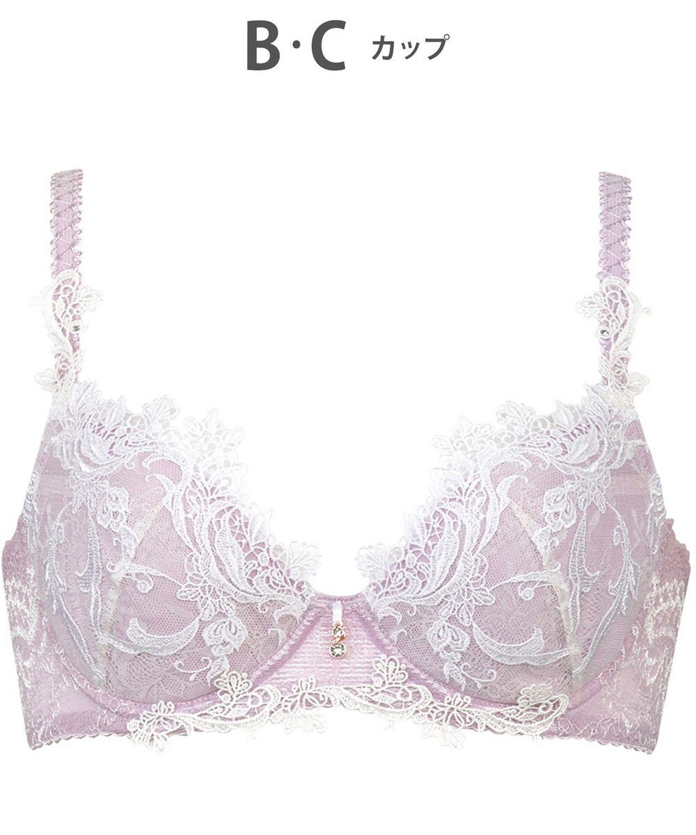 Wing ブラジャー ふっくら、まる胸メイク 背中すっきり 【4000シリーズ】 ブラ PB4000 ウイング／ワコール 