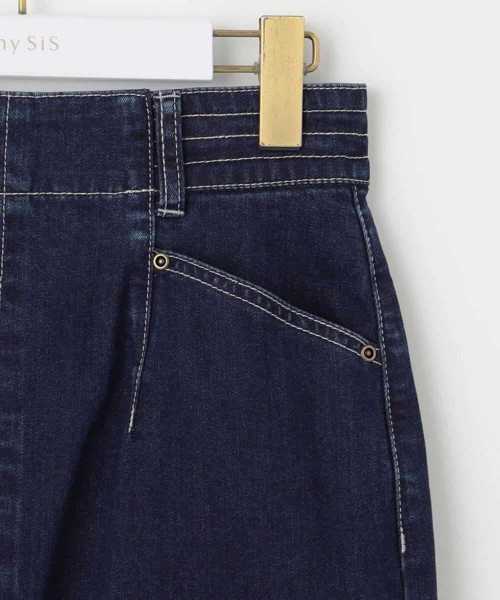 ANY SIS S 【洗える】ストレッチライトデニム スカート 