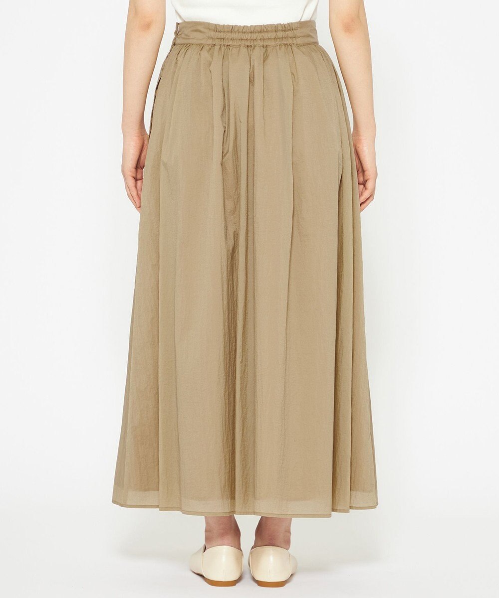 uncrave 【撥水・洗濯機洗い可】シアープルーフナイロン フレアスカート（uncrave STANDARD） 