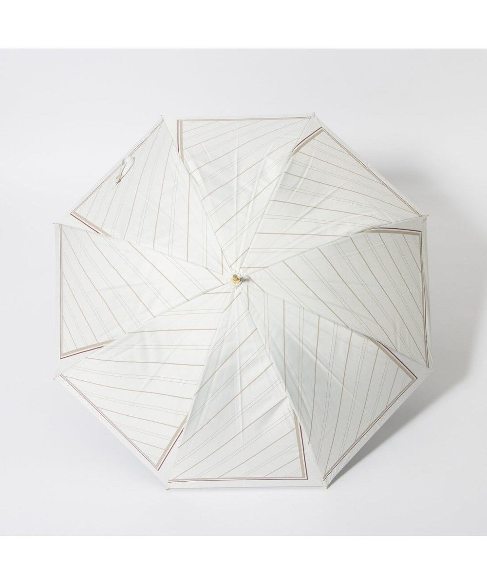 UNBILLION cache nez / ストライプスカーフプリントバルーンショートパラソル 