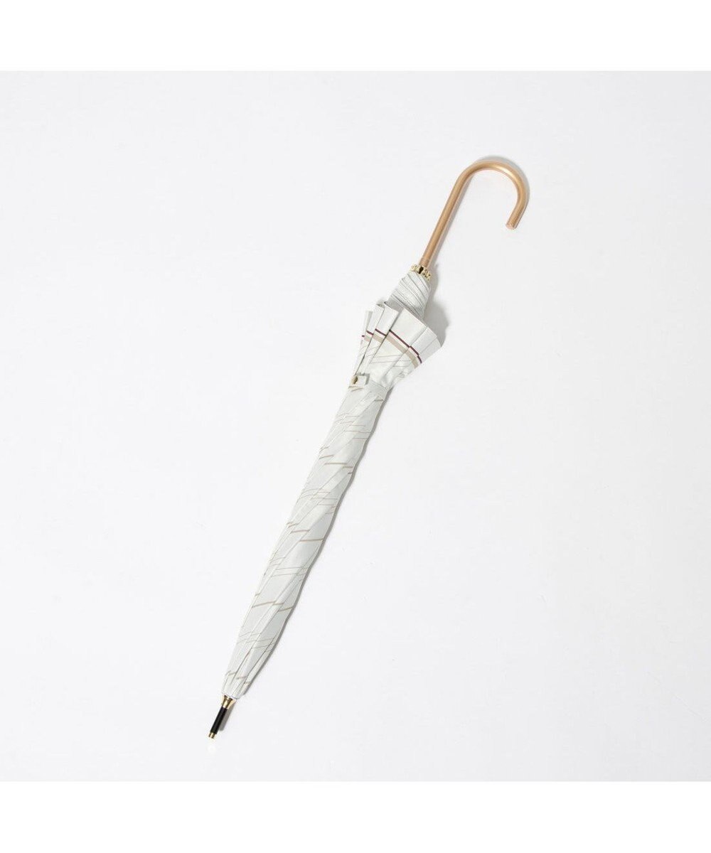 UNBILLION cache nez / ストライプスカーフプリントバルーンショートパラソル 