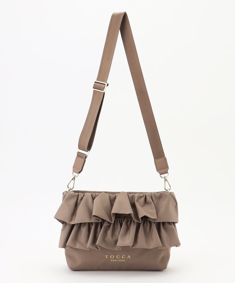 TOCCA 【美人百花掲載】【新色登場】FRILL POCHETTE ポシェット 