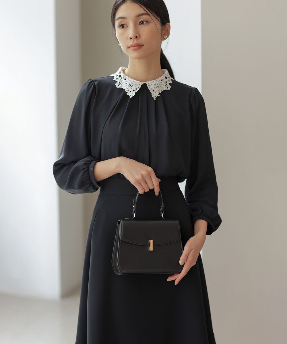 組曲 【加藤ローサさん着用】トップハンドル ハンドバッグ 