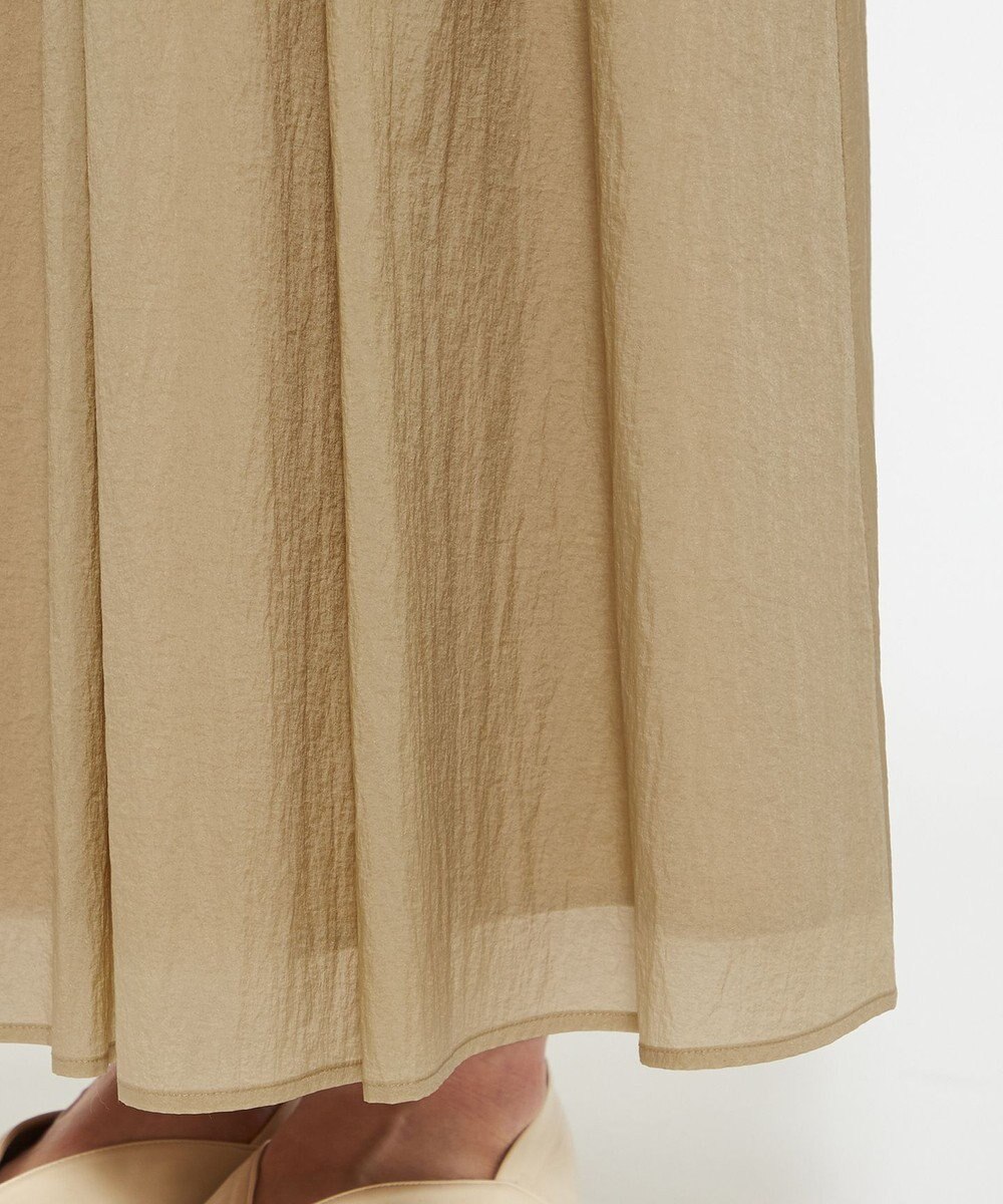 uncrave 【撥水・洗濯機洗い可】シアープルーフナイロン フレアスカート（uncrave STANDARD） 