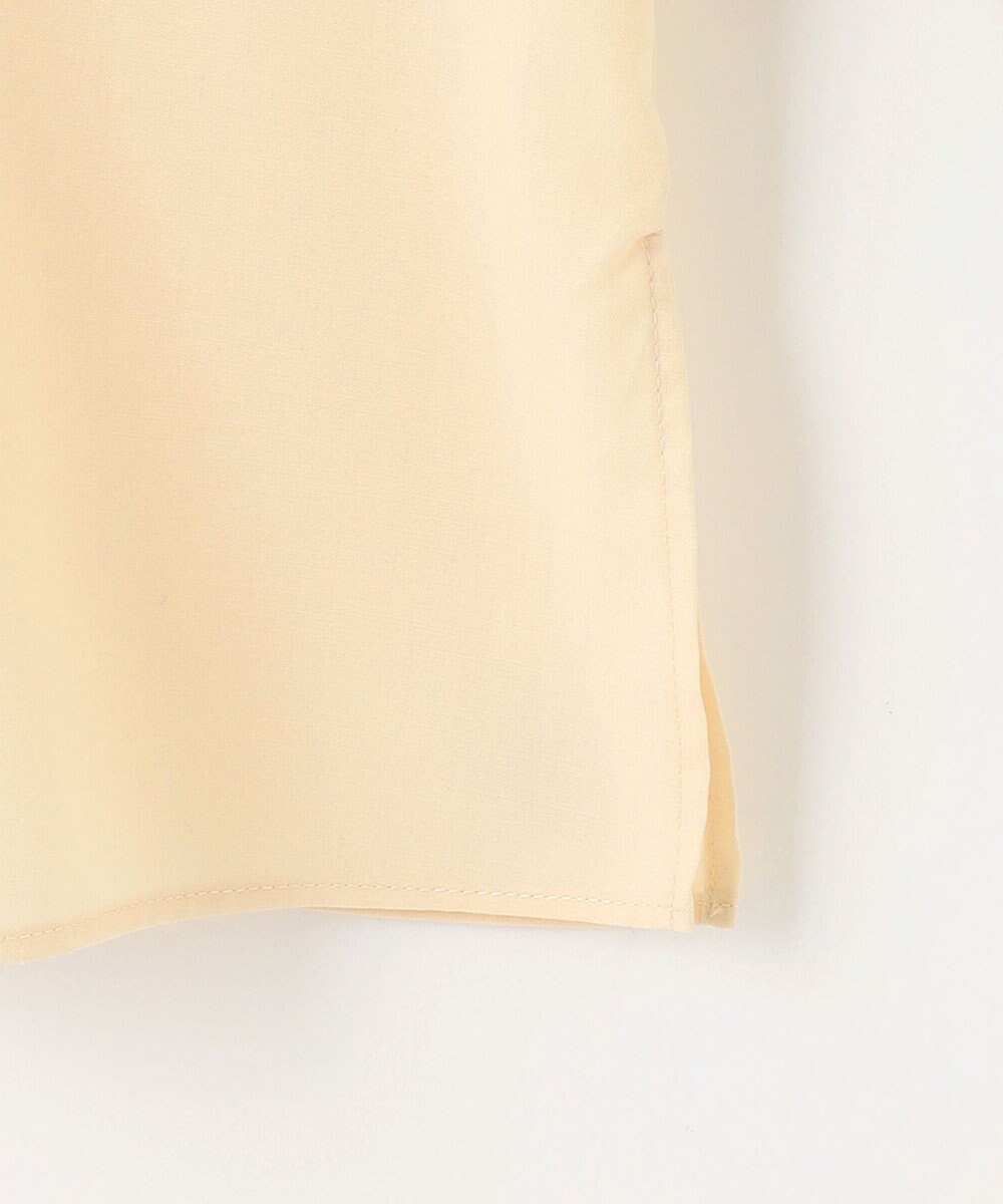 自由区 S 【2WAY・洗える】コードエンブロイダリー襟付き ブラウス 