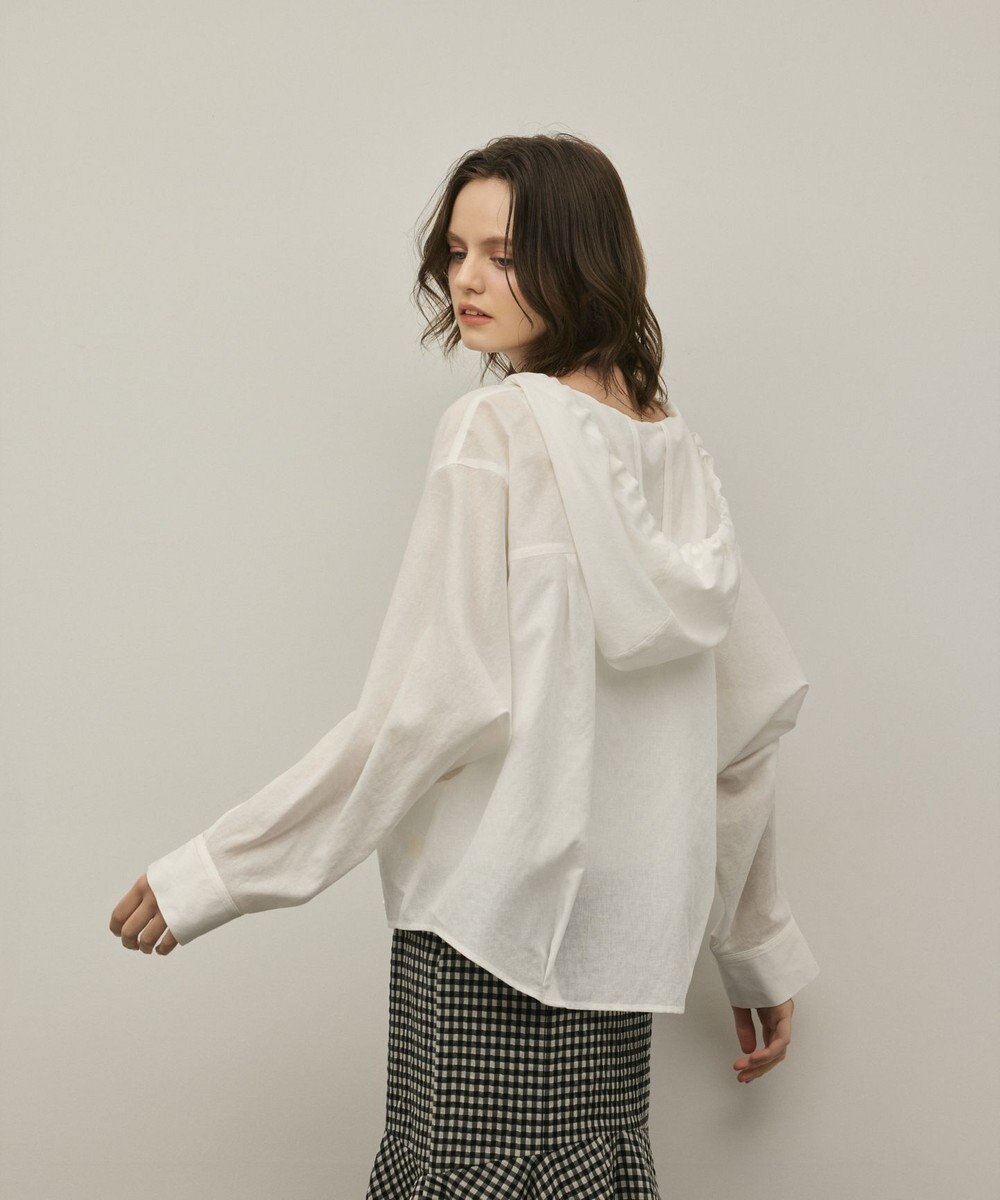 GRACE CONTINENTAL フードシャツ 