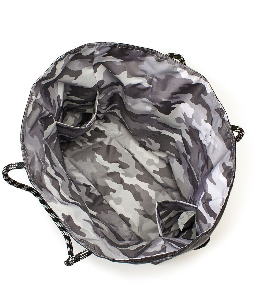 LeSportsac LARGE 2 WAY TOTE/2ウェイブラック/グレーカモ 