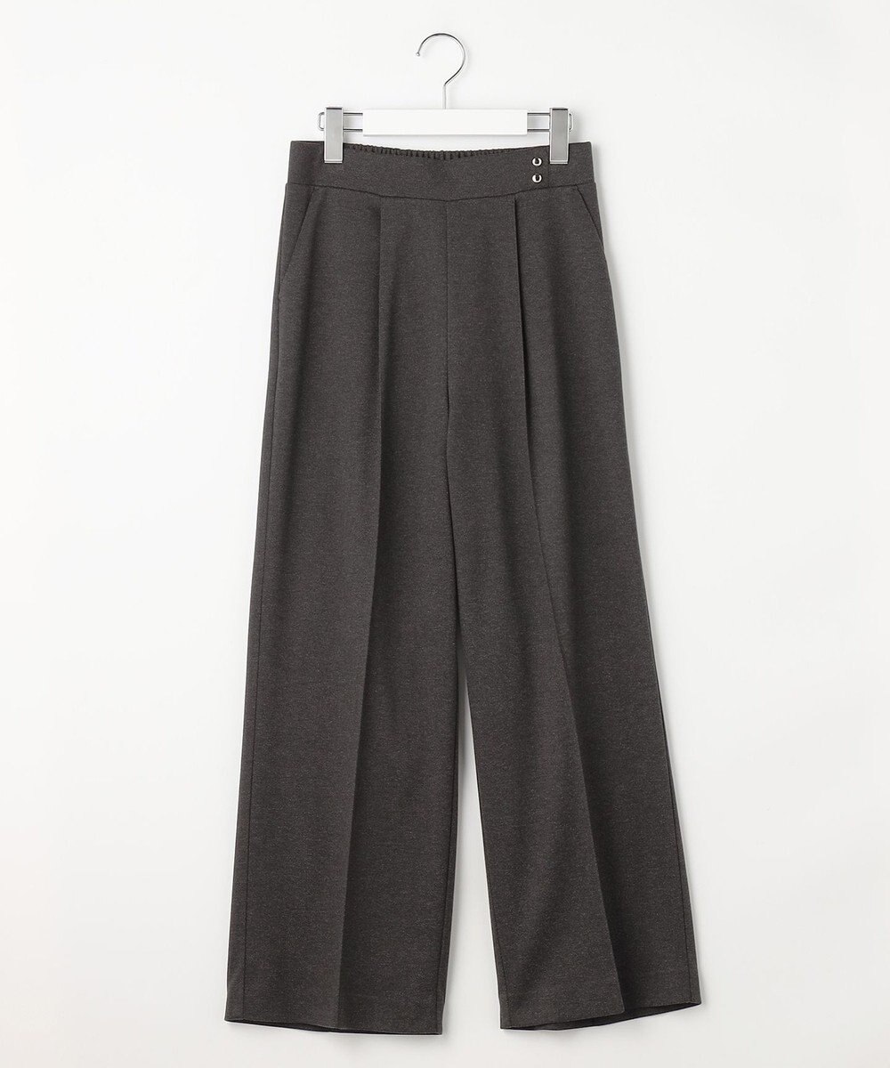 ANY SIS S センタープレスメランジ パンツ 