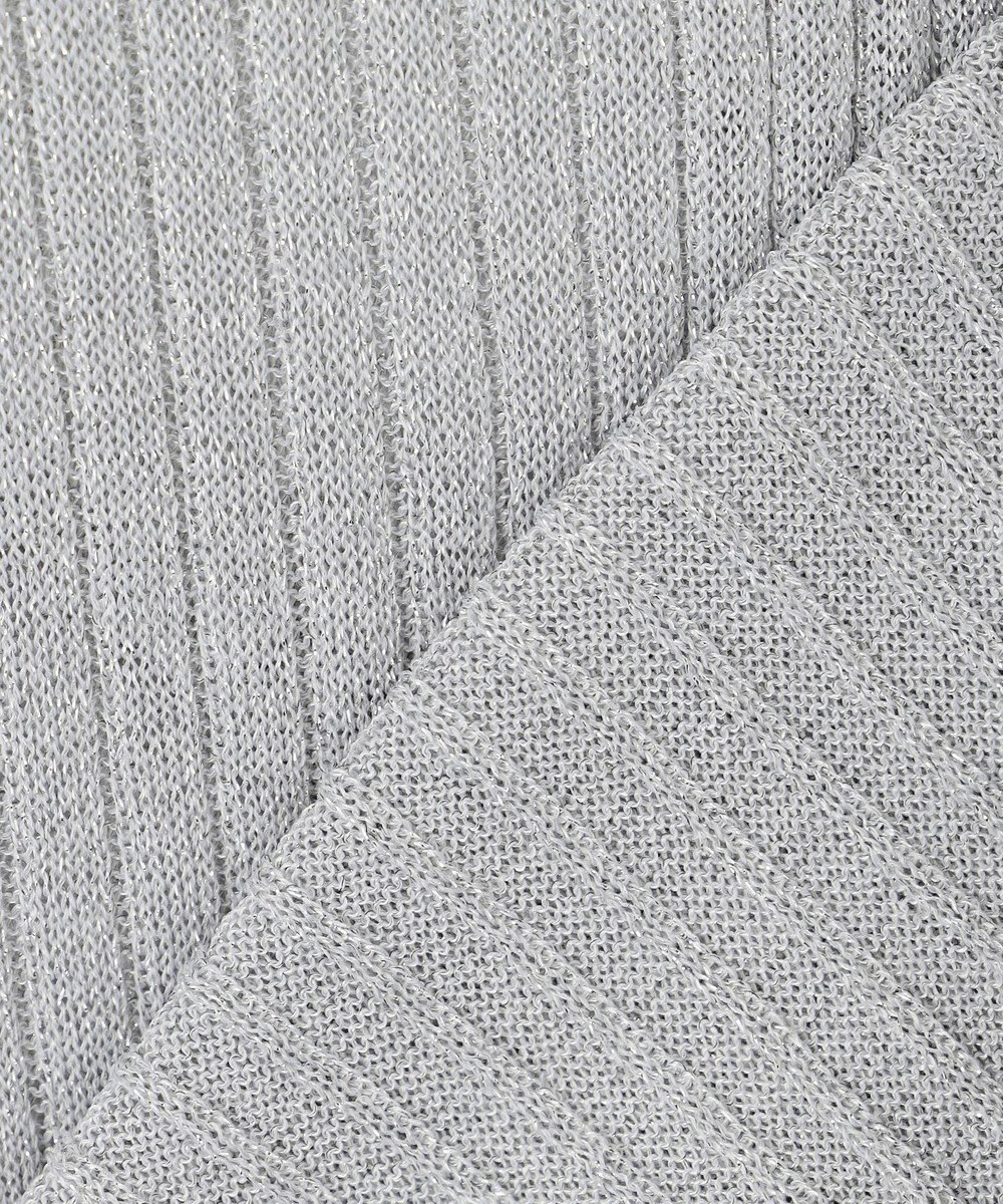 uncrave 【手洗い可】ラメ シアー ニット カーディガン（uncrave STANDARD） 