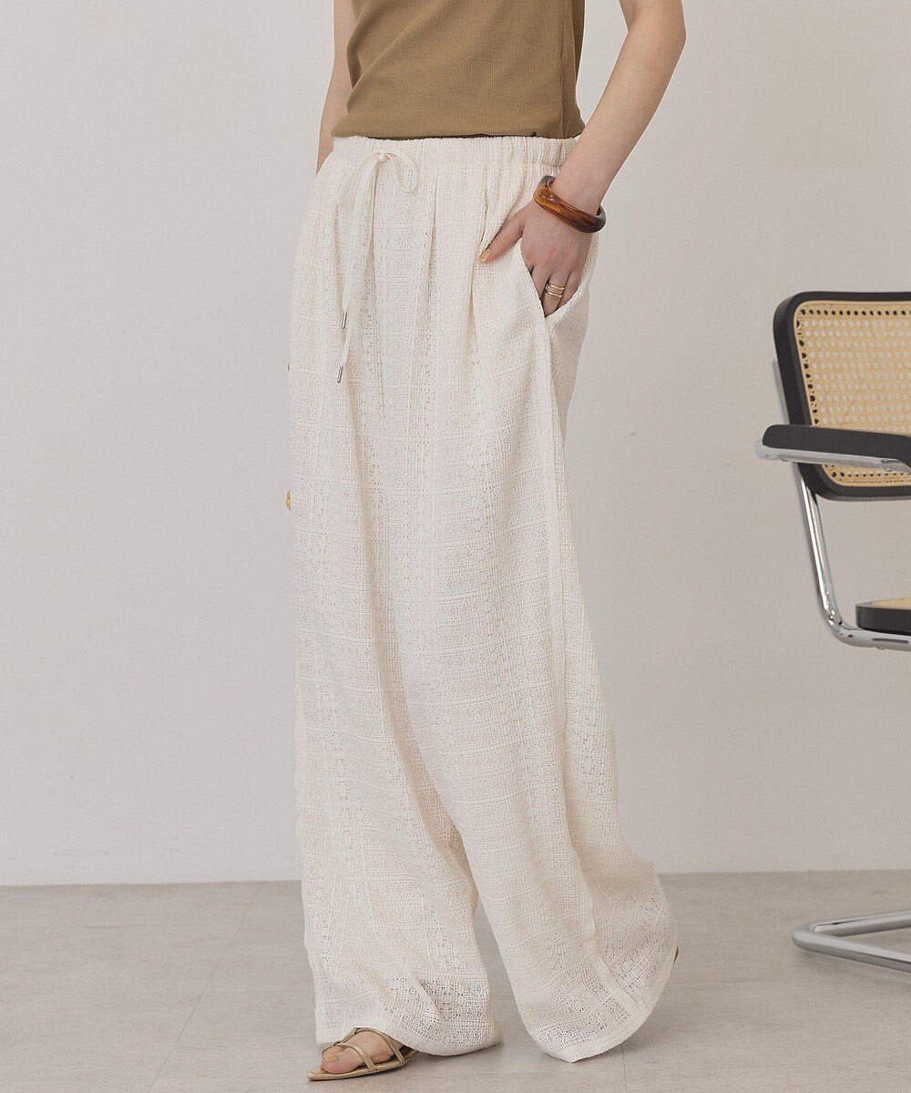 AMERICAN HOLIC サイドメローレースパンツ 