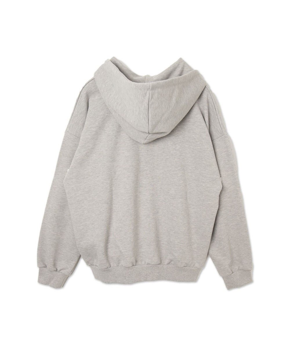 WEGO ワッペンロゴジップパーカー 