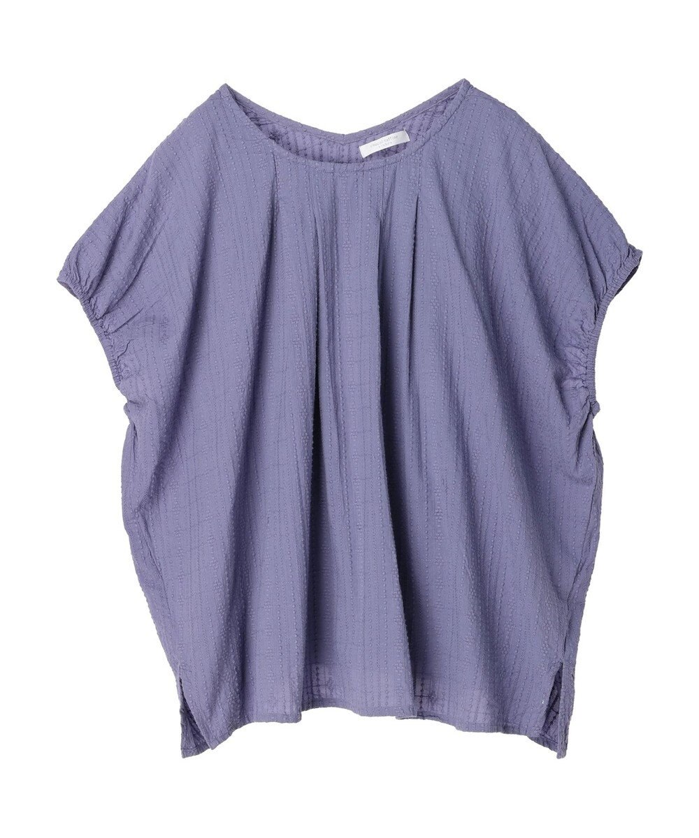 Green Parks インド綿　ＳＥＴ２点　マルチ刺繍ブラウス＋タンク 