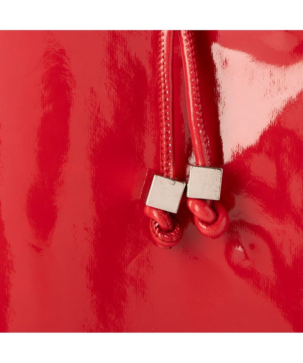 UNBILLION カシュカシュ cachecache / エナメル調結びハンドルA4サイズトート 