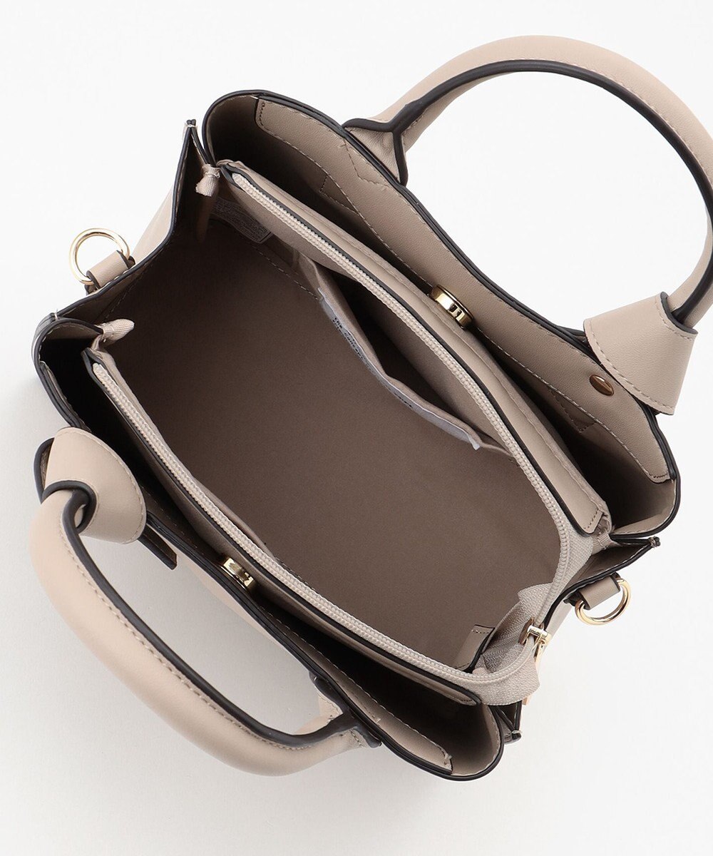 LA BAGAGERIE 【maison vert】 【多収納】リボンアオリ2WAYトート 