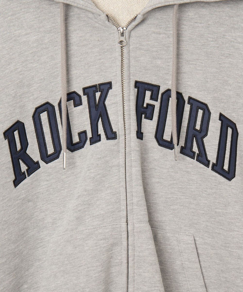 WEGO ワッペンロゴジップパーカー 