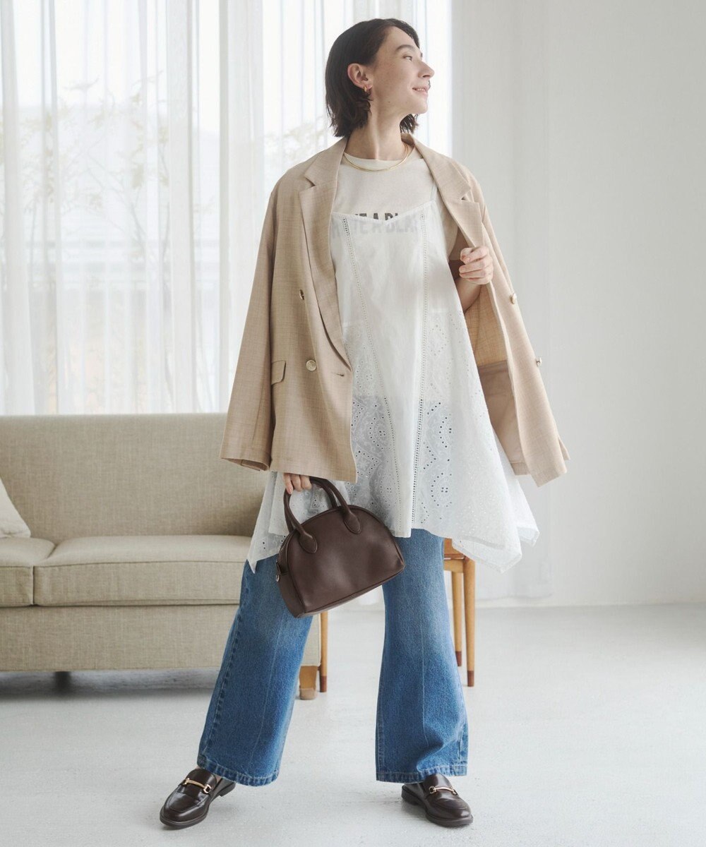 WEGO 【ANGIE VINTAGE】リネンライクジャケット 