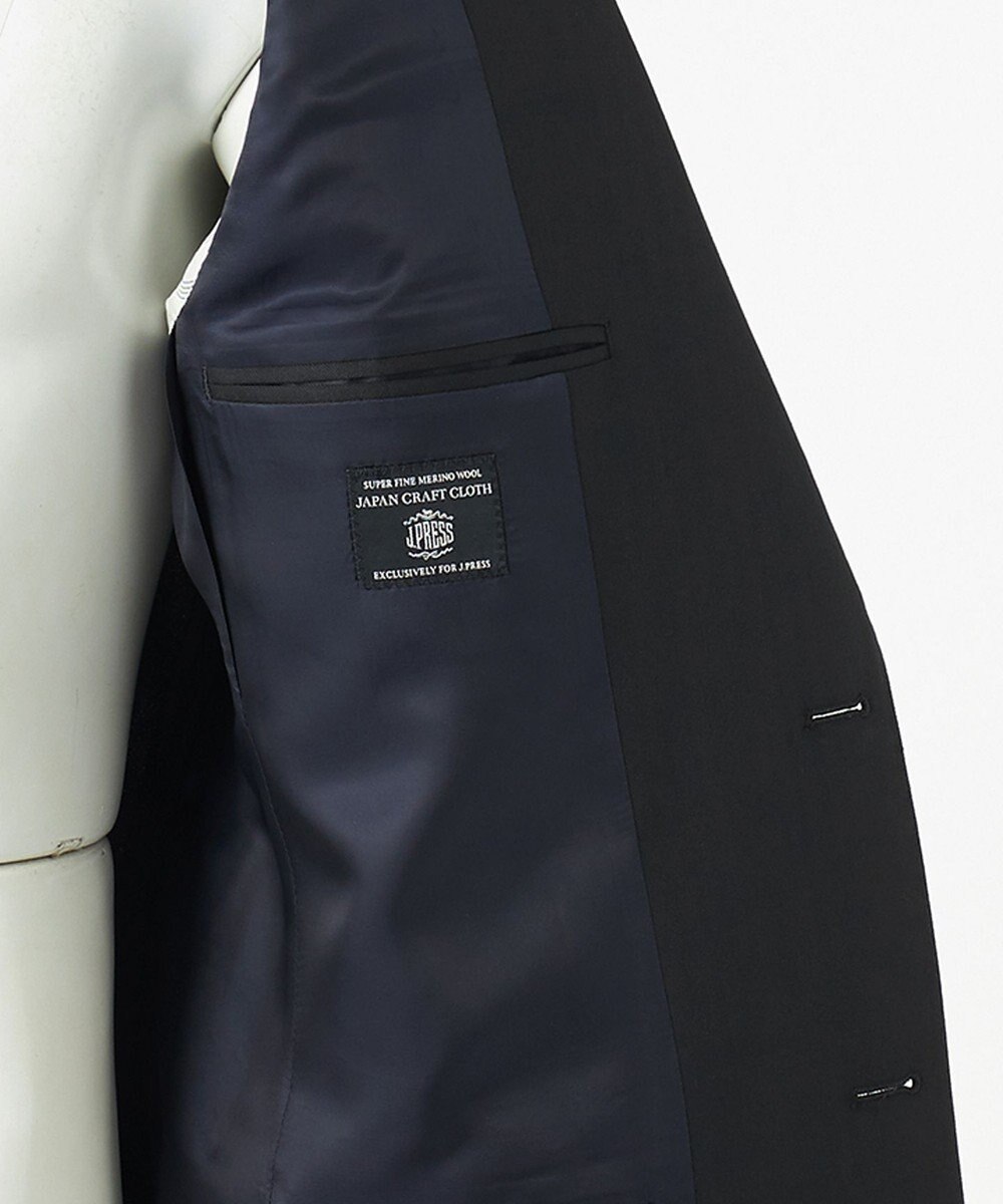J.PRESS MEN 【定番】【JAPAN CRAFT CLOTH】シャドーヘリンボン スーツ / 背抜き 