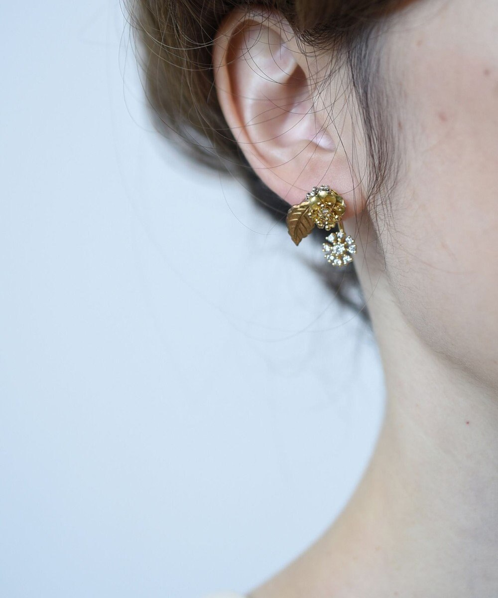 monshiro 【スワロフスキー】アリウムプチ ピアス 