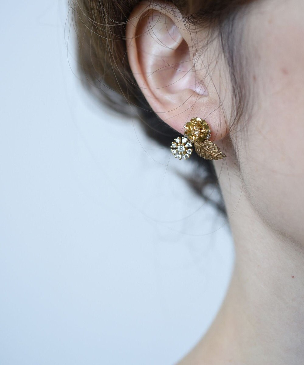 monshiro 【スワロフスキー】アリウムプチ ピアス 