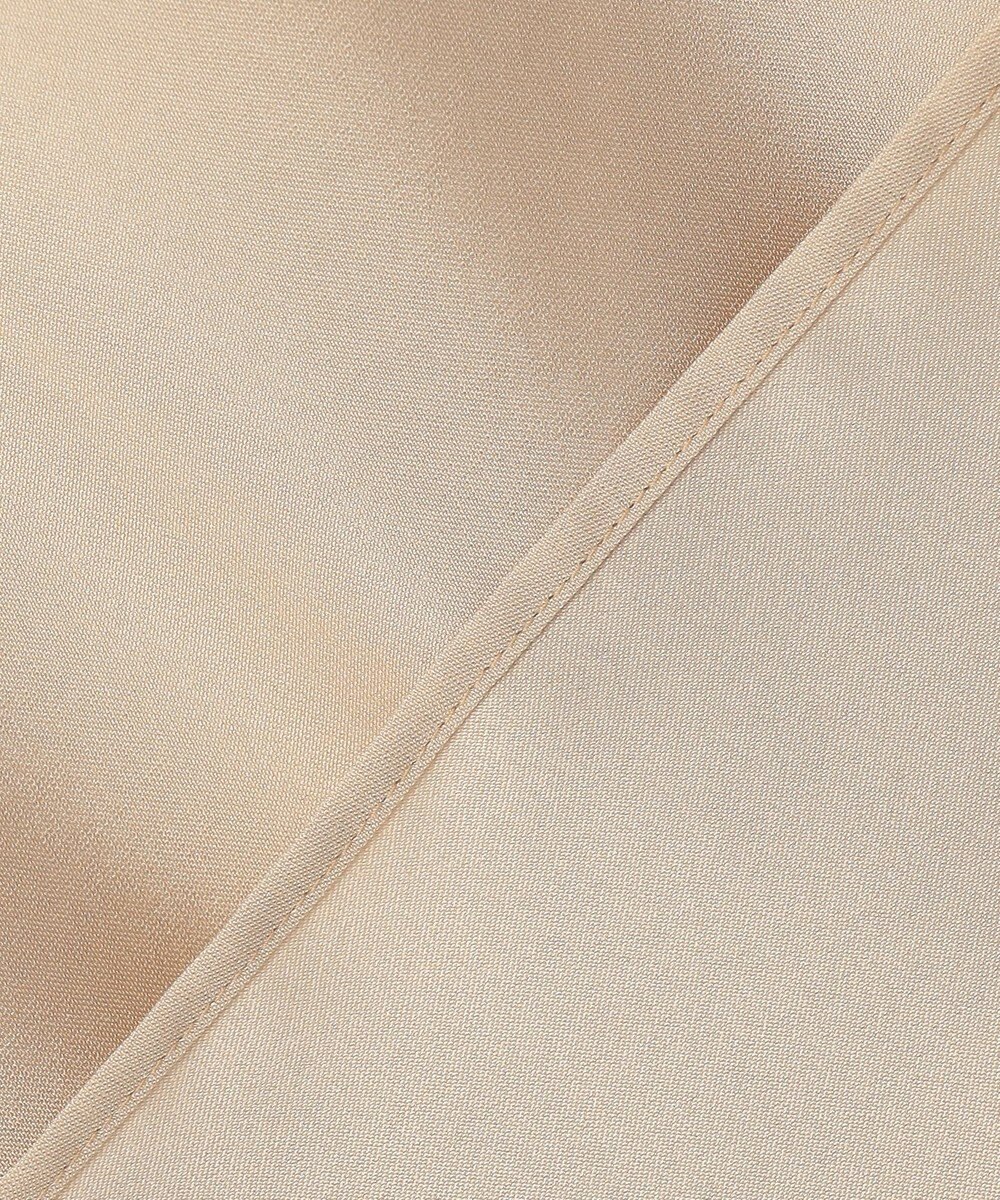 BEIGE， PERIDOT / 2WAYスリーブ ドレープブラウス 