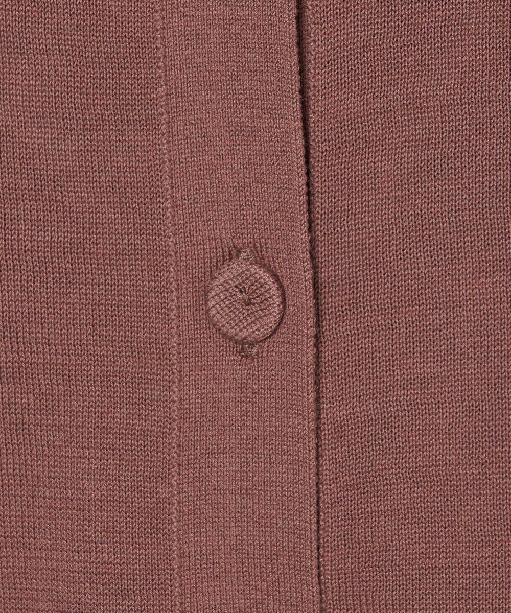 JOSEPH 【WEB&OUTLET限定・洗える】コットンシルクリブ　カーディガン 