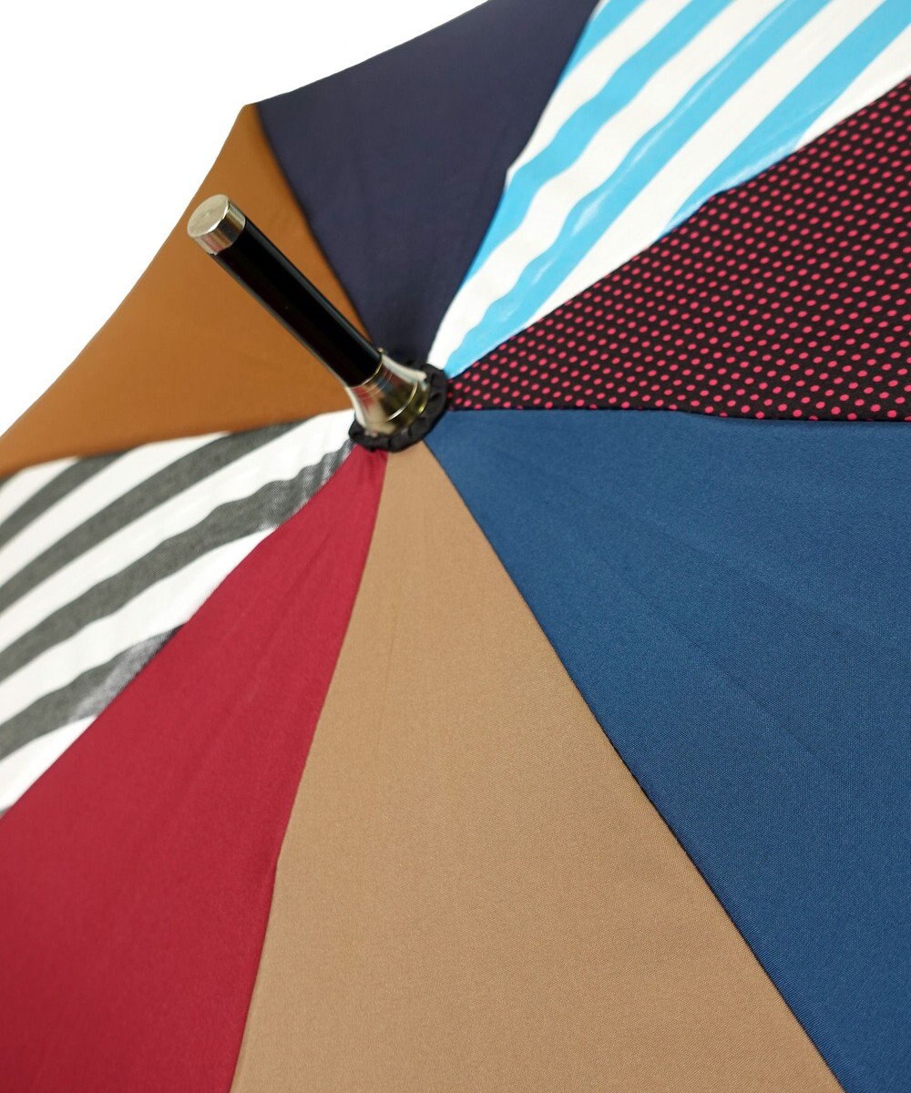 +RING レディース向け プラスリング 長傘 60cm BLK-STP T1352 