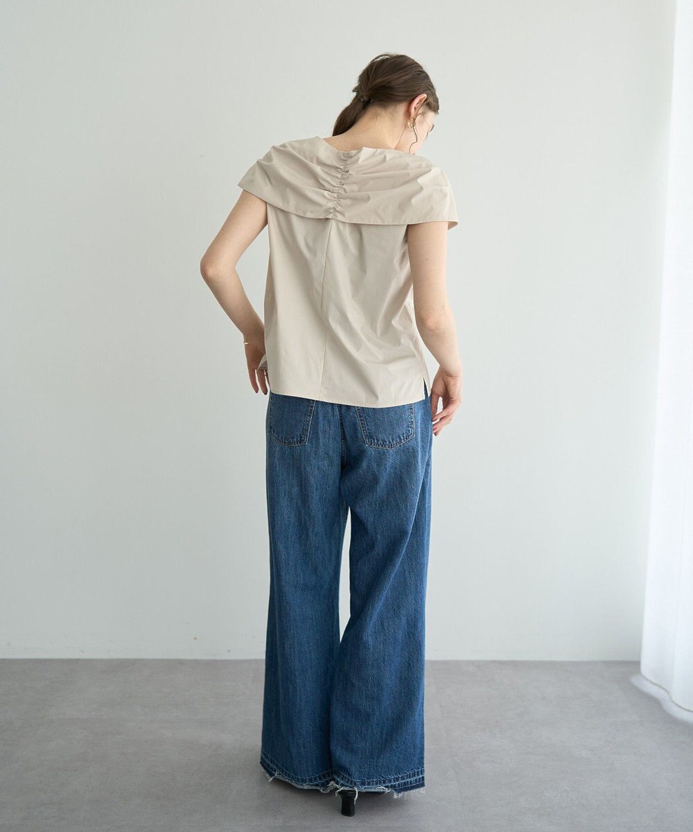 YECCA VECCA リボンデザインブラウス 